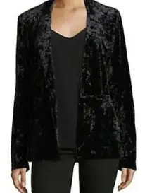 Sanctuary Crushed Velvet Blazer Floral Lined Medium Boho Y2K 90s