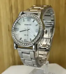 Rumors Silver Tone Quartz White Dial