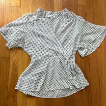 Monteau Top Polka Dot