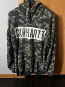 Carhartt camo hoodie 
