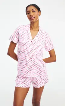 Roller Rabbit Heart Pink Pajamas