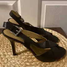 Michael Kors womens black high heels size 9.5