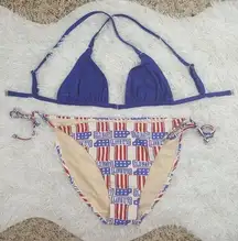 Old Navy  Lacoste USA Bikini Set Sz 38/L