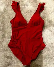 Super flattering Size L women’s one piece bathing suit