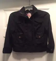 Decree size small black jacket