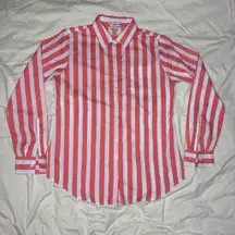 Van Heusen_Studio Stripe Easy Fit Size Small Button Down Shirt