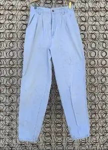 Vintage Dockers high rise pleated bareback mom jeans