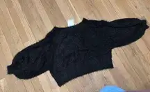 Black Eyelash Sweater