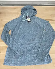 Under Armour Blue Women's Active Running Hooded Top - Size Medium