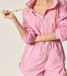 Oncept Brooke Utility Romper in Orchid NWT