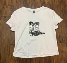 Cowboy boot top