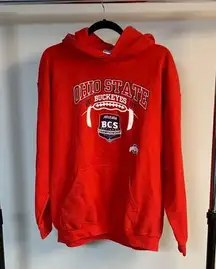 Gildan Ohio State Buckeyes Red Hoodie Size L