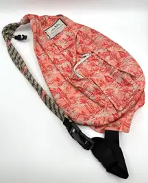 Kavu Women’s Mini‎ Rope Sling Orange Landscape Backpack Crossbody NEW