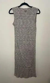 Bongo Heather gray midi dress