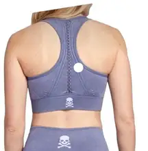 SoulCycle greyish purple sports bra.  Size small.