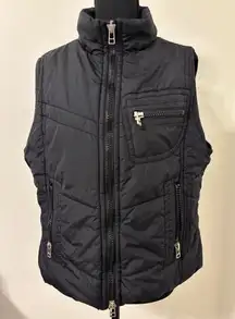 Rafaella Ladies Black Quilted puffer Vest Size XL