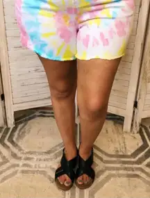 Judy Blue rainbow tie‎ dye size large