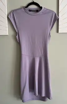 NWOT Silence + Noise Women’s Lavender Backless Mini Dress Size Medium