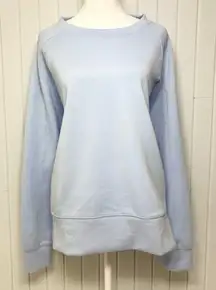Yogalicious loose fit Sky Blue Soft Sweatshirt Size XL