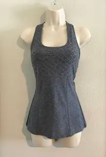 NWOT  racerback tank top with built in bra. Sz S