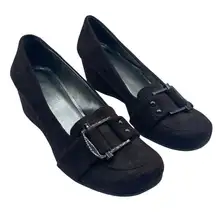 Marc Fisher Atlas 2 Wedge Loafer Slip On Brown Size 6 Chocolate