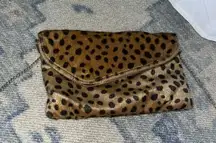 Cheetah Print Clutch / Purse 