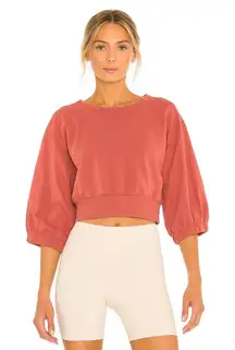 FP Movement Free People Dolman Sleeve Cropped Pullover‎ Sweatshirt Top