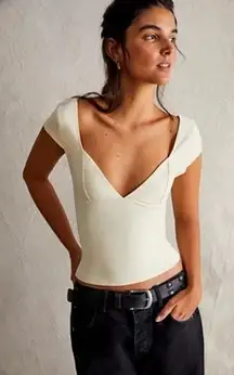 Free People Duo Corset Cami Size Large