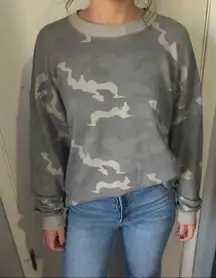 American Eagle Camo Crewneck