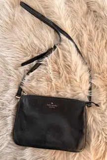 Kate Spade Crossbody Leather Purse Black