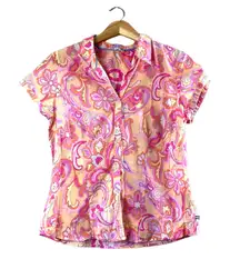 Women’s Pink Retro  Sleep Shirt L