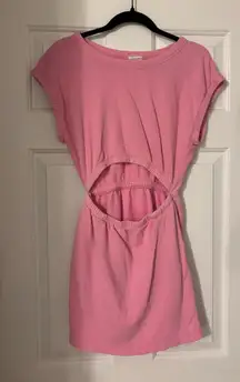 Aerie Pink Cover-Up Pool To Party XS