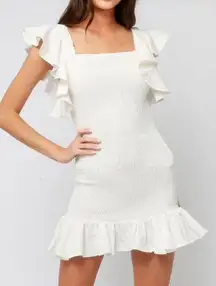 White Fitted Dress