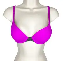 PINK Victoria Secret Everywhere Push Up Hot Pink Bra 34A