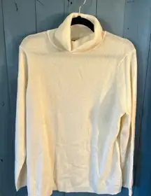 Charter Club 100% Cashmere Cream Sweater | Women’s Size 2X