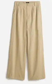 Madewell The Harlow Wide Leg Trouser Pants