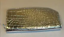 A New Day Metallic Crocodile Embossed Wallet