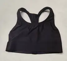Champion Size S Black Racerback Sports Bra