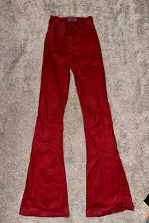 Faux Leather Flare Edikted Pants