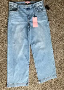 Juicy Couture Light Blue Straight Leg Jeans
