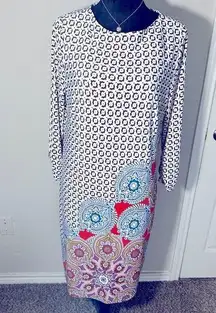 Chico's  1 geometric dress