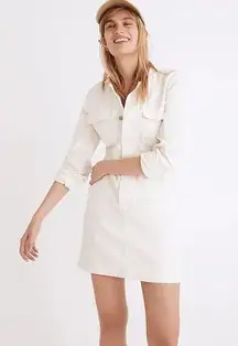 Madewell Signature Coverall Dress Sz M