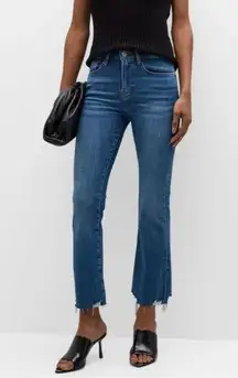 Frame Le Crop Mini Boot Jeans in Jetty Modern Chew Wash Size 27