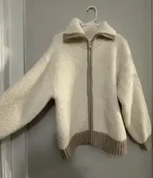 Aerie Zip-Up Sweater Jacket