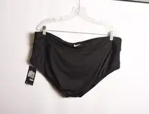 Nike 2X NWT Black Swim Bottoms Briefs Bikini