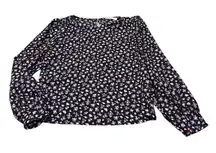 ALL IN FAVOR floral blouse