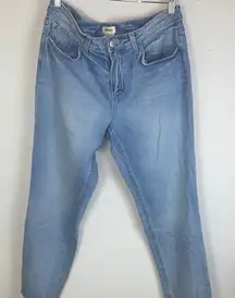 Retail $325 L'AGENCE Sky Blue Boyfriend Jeans
