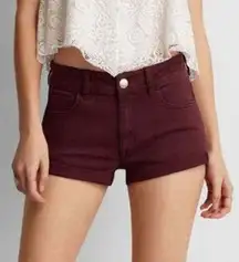 Burgundy / Maroon Shorts