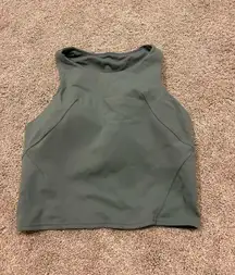 Lululemon Wunder train racer back tank top blue 