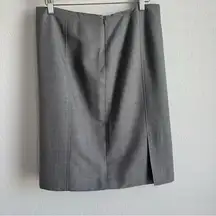 Kasper Pearl Gray Career Skirt Size 10P NWT